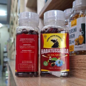 Habbatussauda Kuda Arab 120 kapsul