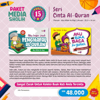 Paket Seri Cinta Al-Quran 2 Jilid