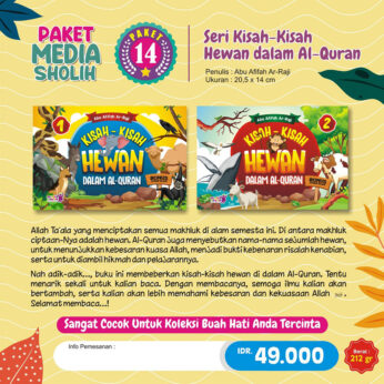 Paket Seri Kisah-kisah Hewan dalam Al-Quran 2 Jilid