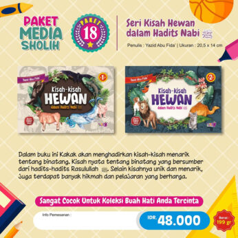 Paket Seri Kisah Hewan dalam Hadits Nabi 2 Jilid