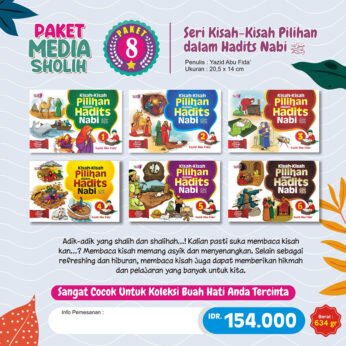 Paket Seri Kisah-kisah Pilihan dalam Hadits Nabi 6 Jilid