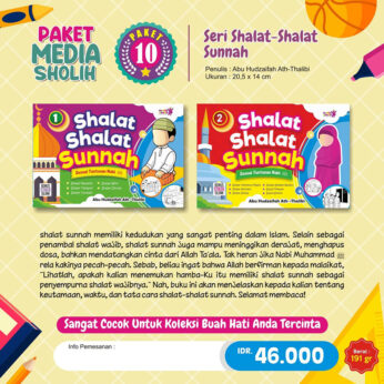 Paket Seri Shalat-shalat Sunnah 2 Jilid