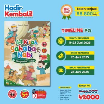 44 Kisah Sahabat Nabi Pengantar Tidur