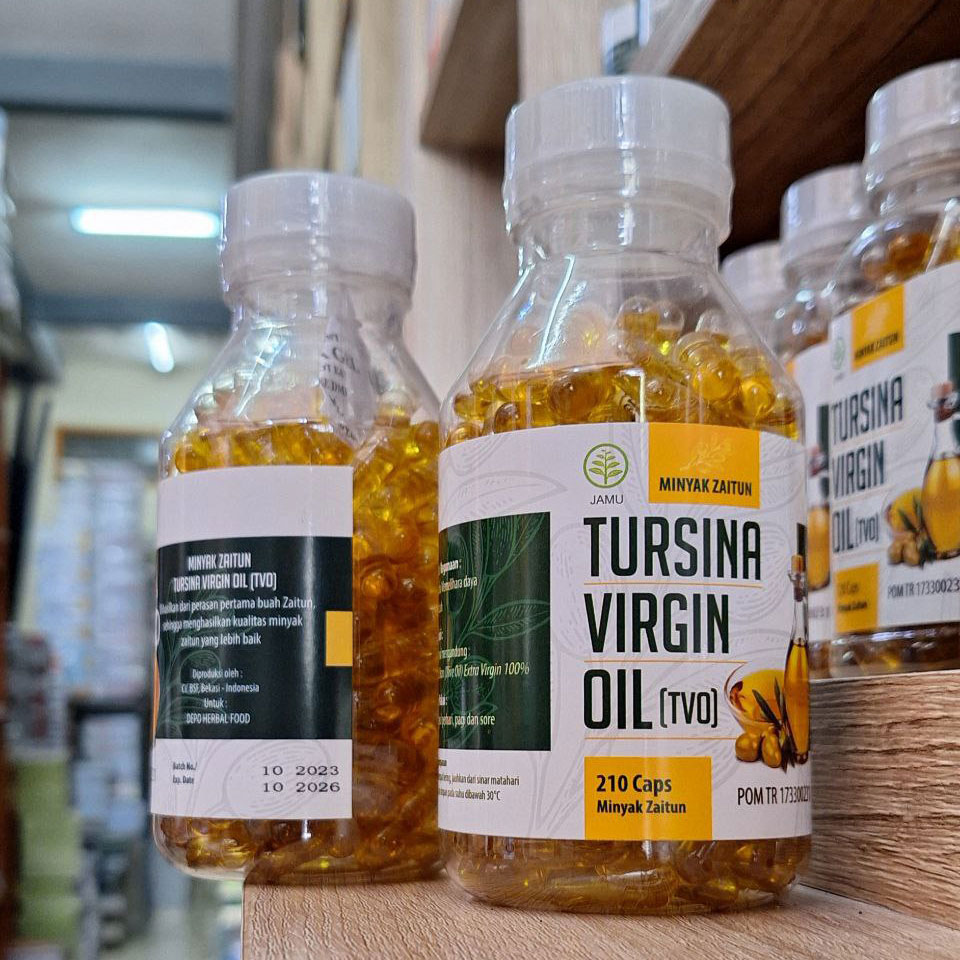 Minyak Zaitun Tursina Virgin Oil 210 kapsul - Gambar 2