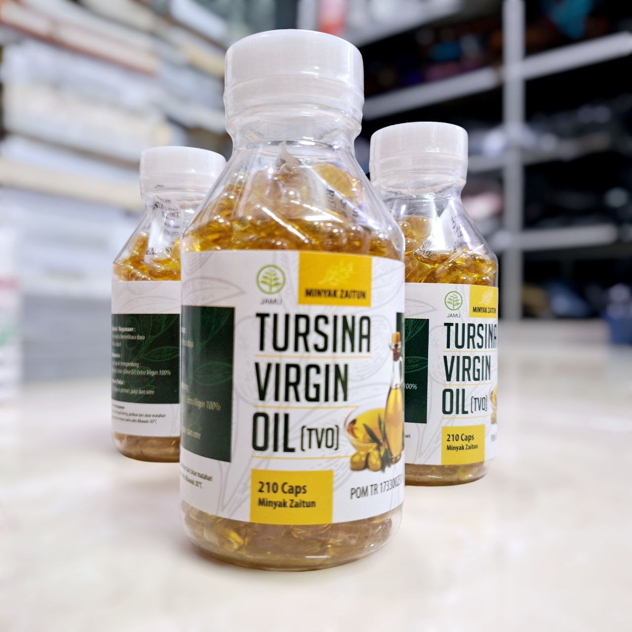 Minyak Zaitun Tursina Virgin Oil 210 kapsul - Gambar 4