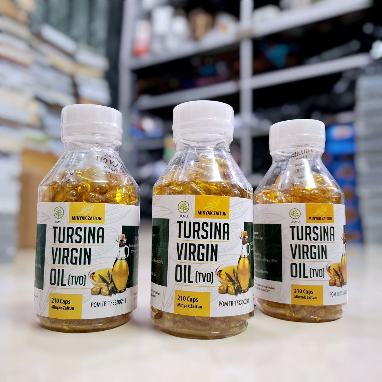 Minyak Zaitun Tursina Virgin Oil 210 kapsul - Gambar 5