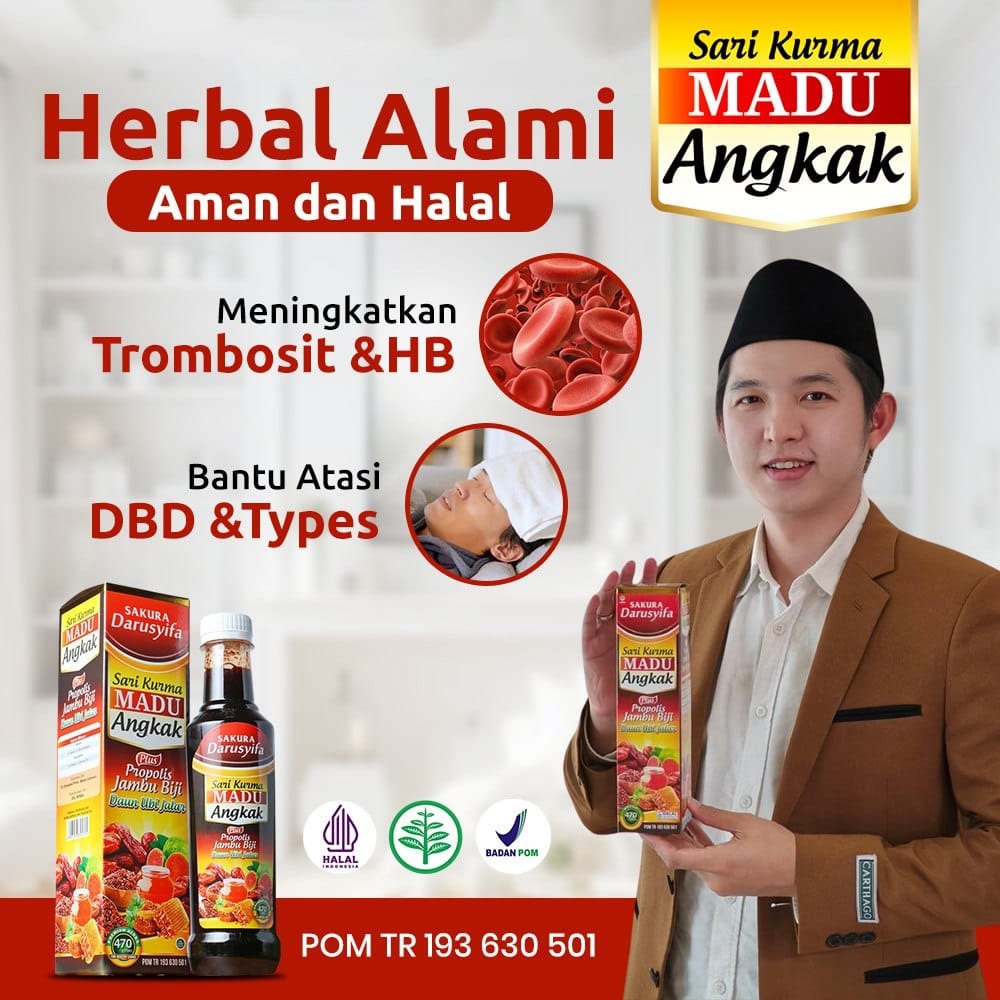Sari Kurma Madu Angkak Darusyifa 470 gram