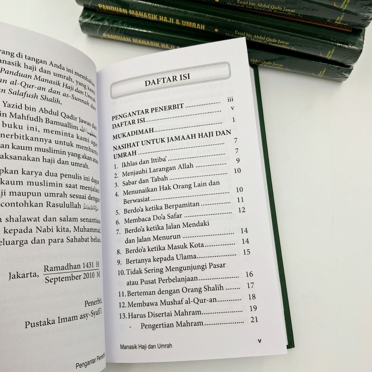 Panduan Manasik Haji & Umrah Pustaka Imam Asy-Syafii - Gambar 3
