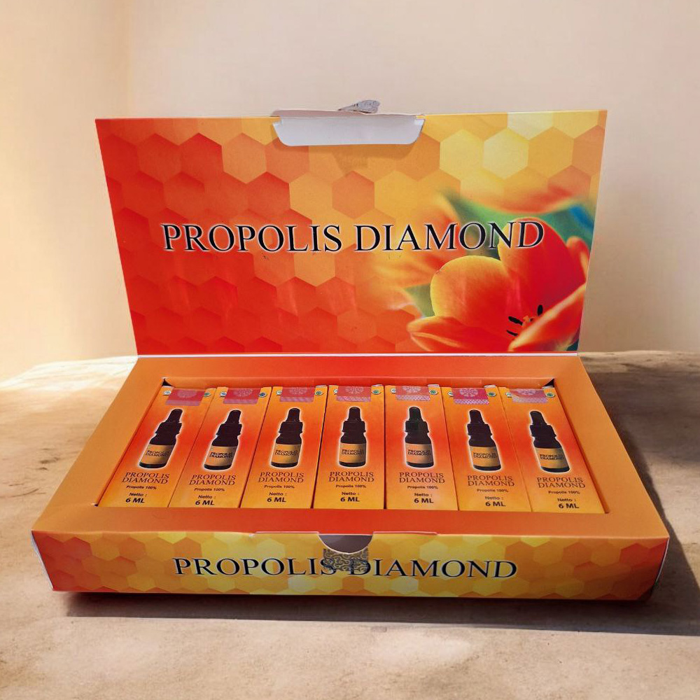 Propolis Diamond Premium - Membantu Meningkatkan Imunitas Tubuh 6ml x 7 Botol