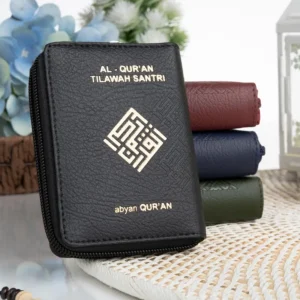 Al-Qur’an Tilawah Santri Abyan Qur’an – Cover Kulit Resleting Premium Travel Size