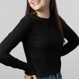 Black Casual Long Sleeve